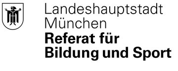 Unsere Einrichtungen werden unterstützt vom Referat für Bildung und Sport der Landeshauptstadt München